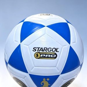 PELOTA FUTBOL PU SG STARGOL Azul y blanco