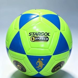 PELOTA FUTBOL PU SG STARGOL Verde y azul